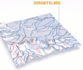 3d view of Sungaitelang