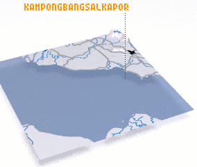 3d view of Kampong Bangsal Kapor