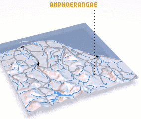 3d view of Amphoe Rangae