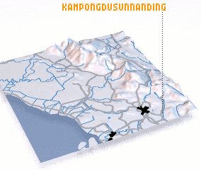 3d view of Kampong Dusun Nanding