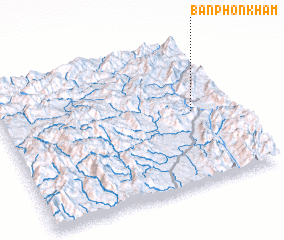 3d view of Ban Phônkham