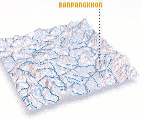 3d view of Ban Pangkhon