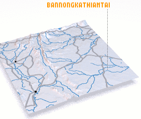 3d view of Ban Nong Kathiam Tai