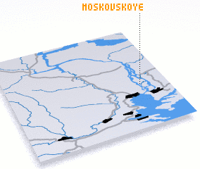 3d view of Moskovskoye