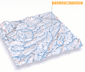 3d view of Ban Môkchak-Nua