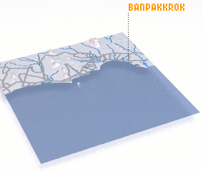 3d view of Ban Pak Krok