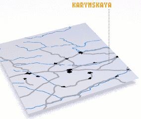 3d view of Karymskaya