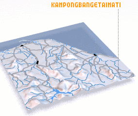 3d view of Kampong Bangetaimati