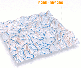 3d view of Ban Phônsana