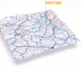 3d view of Pingtian