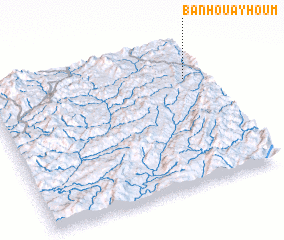 3d view of Ban Houayhoum