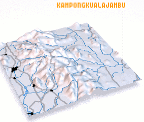 3d view of Kampong Kuala Jambu