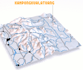 3d view of Kampong Kuala Tuang