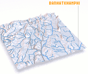 3d view of Ban Hat Khamphi