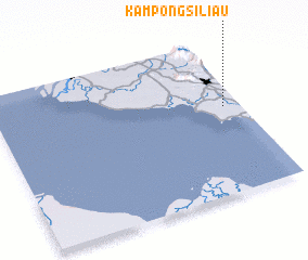 3d view of Kampong Siliau