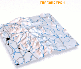 3d view of Chegar Perah