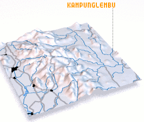 3d view of Kampung Lembu