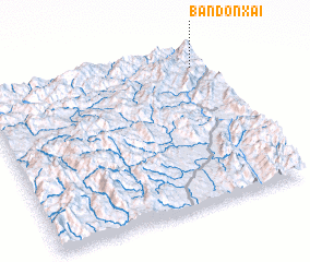 3d view of Ban Donxai