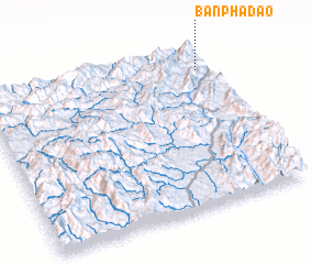 3d view of Ban Phadao