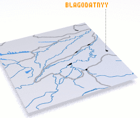 3d view of Blagodatnyy