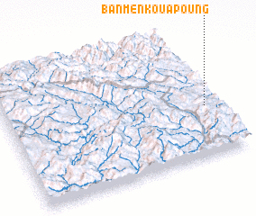 3d view of Ban Ménkouapoung