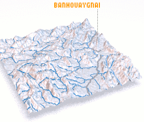 3d view of Ban Houaygnai