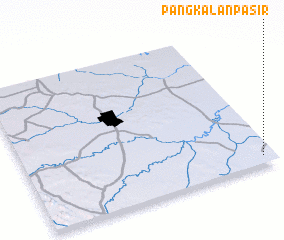 3d view of Pangkalanpasir