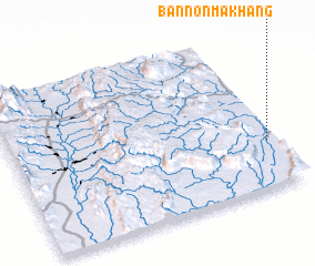 3d view of Ban Non Makhang