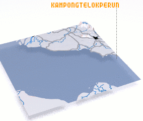 3d view of Kampong Telok Perun