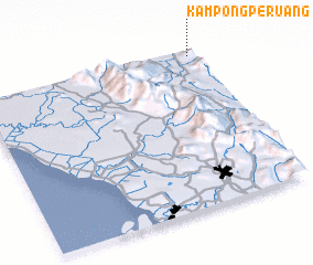 3d view of Kampong Peruang