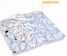 3d view of Gua Musang