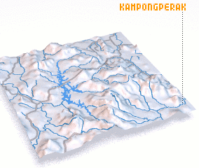 3d view of Kampong Perak