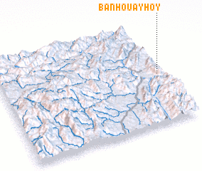 3d view of Ban Houayhoy