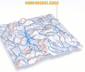 3d view of Kampong Kelewek