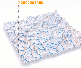 3d view of Ban Sakat Nua