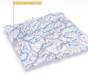 3d view of Ban Naphak-Mai