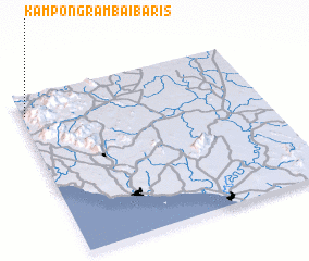 3d view of Kampong Rambai Baris