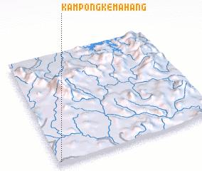 3d view of Kampong Kemahang