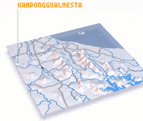 3d view of Kampong Gual Mesta