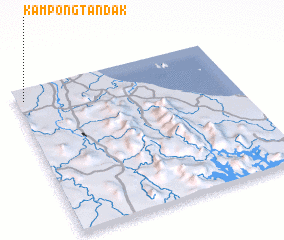 3d view of Kampong Tandak