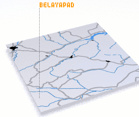 3d view of Belaya Pad\