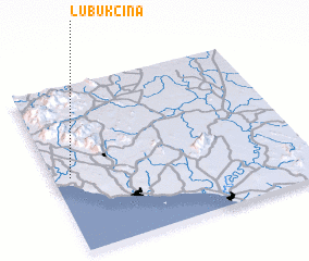 3d view of Lubuk Cina