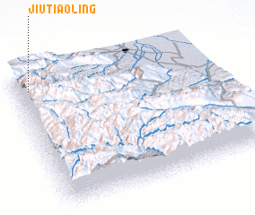 3d view of Jiutiaoling