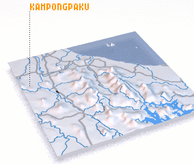 3d view of Kampong Paku