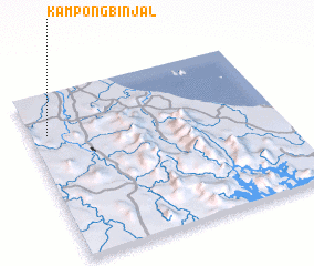 3d view of Kampong Binjal