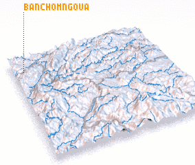 3d view of Ban Chomngoua