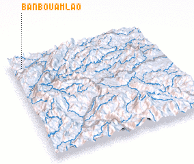 3d view of Ban Bouamlao