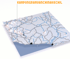 3d view of Kampong Ramuan China Kechil