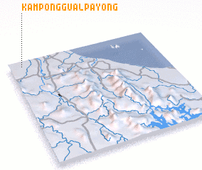 3d view of Kampong Gual Payong