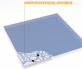 3d view of Kampung Pengkalan Kubur